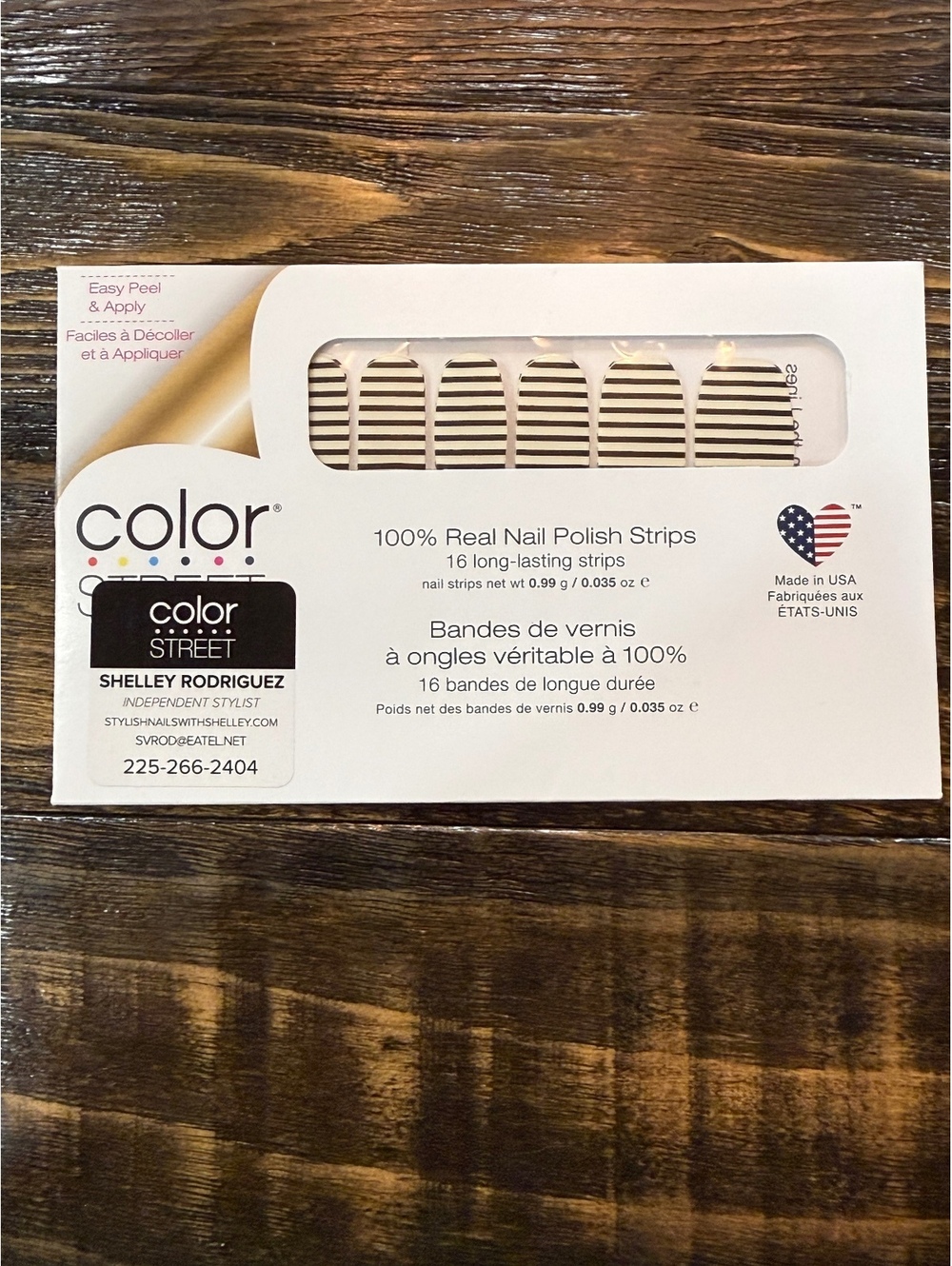 Color Street 100% Real Nail Polish Strips | Between the Lines